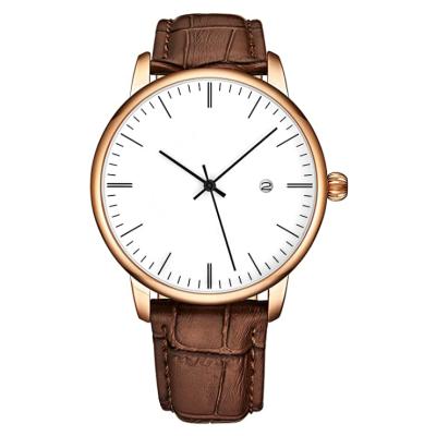 China Chronograph Customized Your Logo Wrist Watch Man Fashion Chronograph Luxury Leather Casual Sport Watches Men Wrist Watch for sale