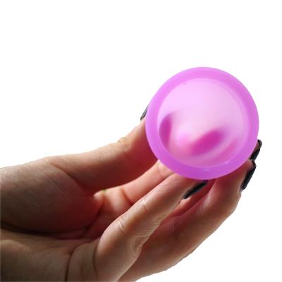 China Best Of 100% Eco-friendly Medical Grade Silicone Feminine Menstrual Cup Medical Grade Menstrual Cup for sale