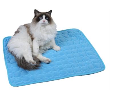 China 70*100cm Dogs Ice Cooling Mat Pet Cheap Best Pet Keep Cooling Pad Pet Cool Mat for sale