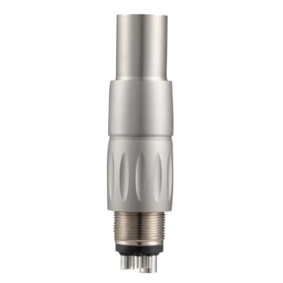 China Dental sector dental turbine compatible with N S K quick-connect handpiece stainless steel 4 hole 4 hole interface for sale