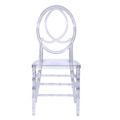 China Wholesale hotel chair resin phoenix chiavari stacking chair rose gold color wedding chair with pads cushion for sale