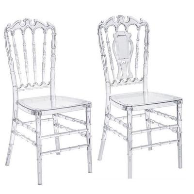 China Dining chair luxury moden the ghost chair resin chair tiffany chair for wedding for sale