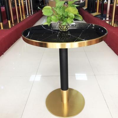 China Gold Design Stainless Steel Simple Luxury Table Base Modern Table Legs for sale