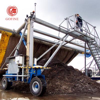 China High-Efficiency Remote Control Compost Facility Fertilizer Equipment for Agriculture 10m Cover Width for sale