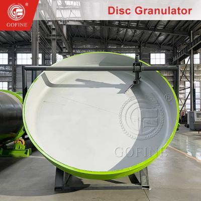 China Powder Npk Urea Compound Fertilizer Pelletizer Disc Granulator Fertilizer Machine for sale