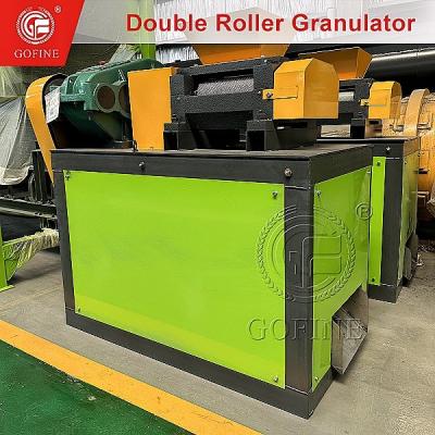 China 1-2T/H Double Roller Fertilizer Granulator With Alloy Steel Roller for sale