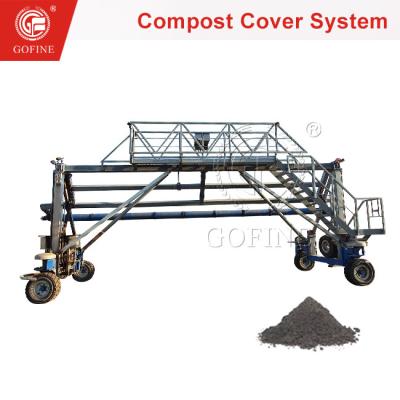 China Commercial Compost Cover System Organic Fertilizer Compost Machine for sale