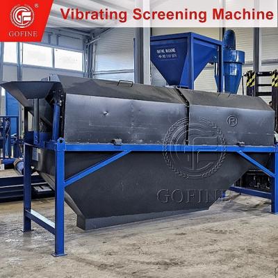 中国 Mobile High-speed Chemical Organic Fertilizer Production Line Screening Particle Vibration Screening Equipment 販売のため