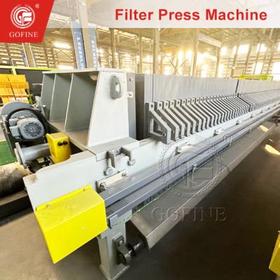 Chine Industrial Solid Liquid Separation Automatic Filter Press Machine à vendre