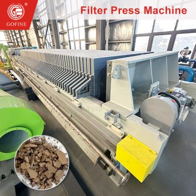 Chine Presses de filtration de chambre industrielle pour le traitement des boues à vendre