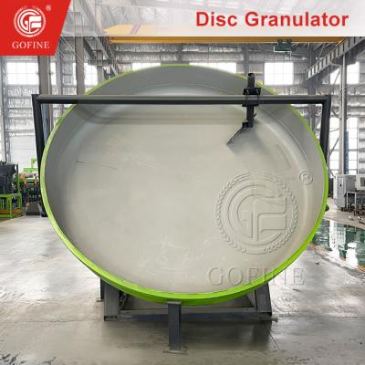 China Disc Granulator Production Line Wet Granulator For Organic Fertilizer for sale