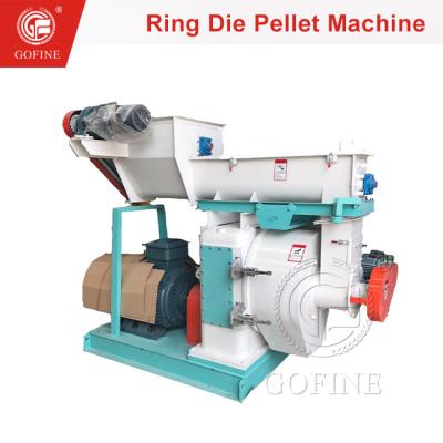 China Alta taxa de granulação Tipo de fertilizante composto Ring Die Pellet Making Machine à venda