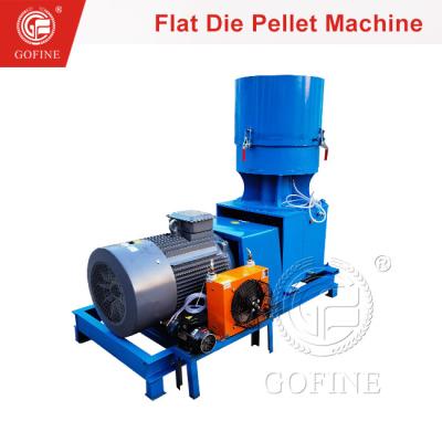 中国 High Working Efficiency Type Organic Fertilizer Flat Die Granulator With 1-2t/H Capacity 販売のため