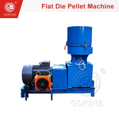 中国 Final Granules 2-8mm Columnar Particles Flat Die Pellet Machine For Fertilizer Production Line 販売のため