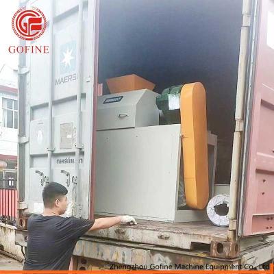 Chine granulatoire de rouleau de double de boue de 380v 8mm 2t/H Q235 à vendre