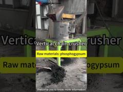 5T/H Fertilizer Processing Machine 60mm Feed 5T/H 15Kw