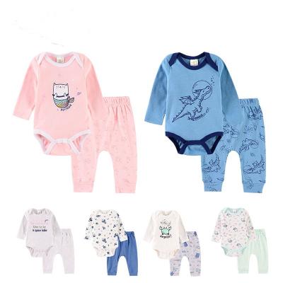 China Comfotable Boys and Girls Pajamas Dinosaur Space Toddler Long Clothes Kids Pajamas Sleepwear for sale