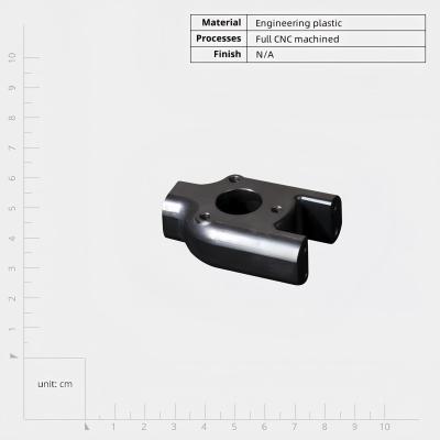 China Mecanizado de prototipos rápidos de piezas de plástico cnc personalizadas para motocicletas en venta