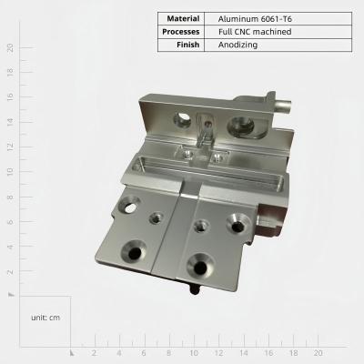 China Easy Assembly Anodized CNC Milling Services for Customized Aluminum Precision Metal Parts Te koop