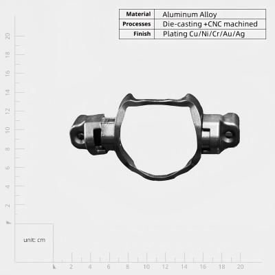 China Strong Corrosion Resistance Aluminium Alloy Die Casting Parts for OEM Customized Machinery for sale