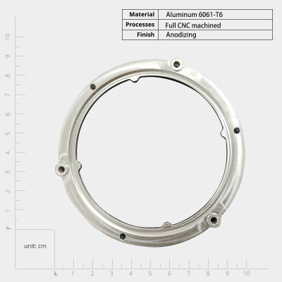 中国 Motorcycle Horn Special Pad Speaker Gasket Aluminum Adapter Speaker Mounting Spacer Car Horn Part 販売のため