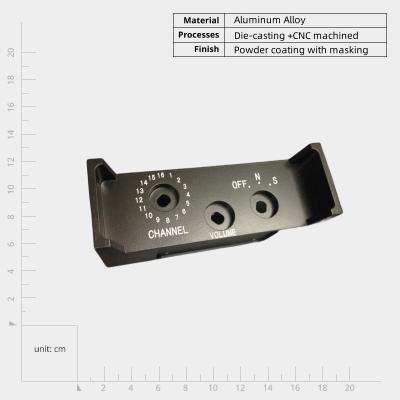 China Aluminum Die Casting Part Die Casting Housing Enclosure For Communication Equipment for sale