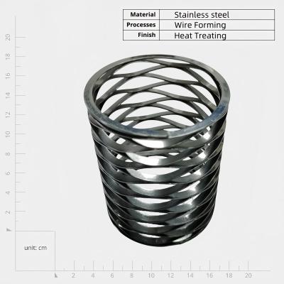 Chine Custom Wave Spring Precision Stainless Steel Metal Parts Multiwave Washers Mechanical Seal Wave Disc Springs à vendre