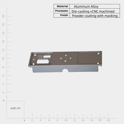 China Customized Investment Casting CNC Machining Aluminum Alloy Parts For Electronic Equipment Panels for sale