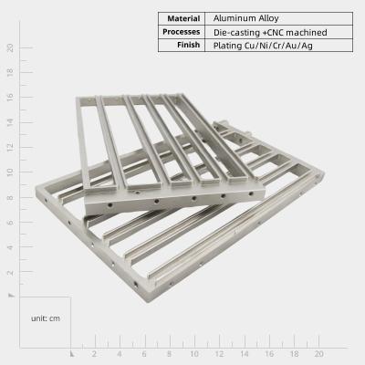 China Custom ADC12/A380 Aluminum Die Casting Part Plating Nickel with ±0.05mm Tolerance zu verkaufen