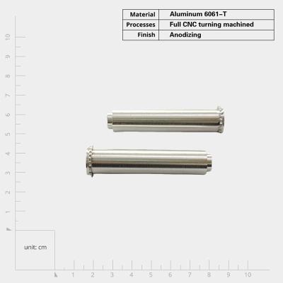 China Engraved Logo and Matte Finish CNC Machining for Non-Standard Metal Shaft Shaped Parts zu verkaufen