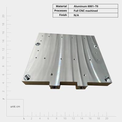 中国 Conduction Heat Dissipation Cold Plate With Screw Or Welding Mounting 販売のため