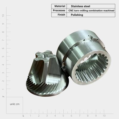 China Partes de máquinas CNC de precisão para fabricação de metais Alumínio, latão inoxidável Titânio, aço à venda