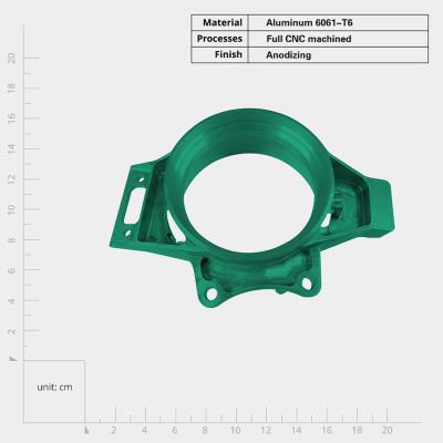 China Bearbeitete CNC-Präzisionsteile 0,001 mm mit 5-Achsen-Fortschrittstechnologie zu verkaufen