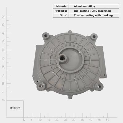 China ADC12 Aluminium-Druckguss-Straßenleuchte Gehäuse zu verkaufen