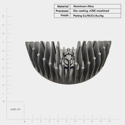 China Resistente a la corrosión sumidero de calor fundido / sumidero de calor de aluminio fundido en venta