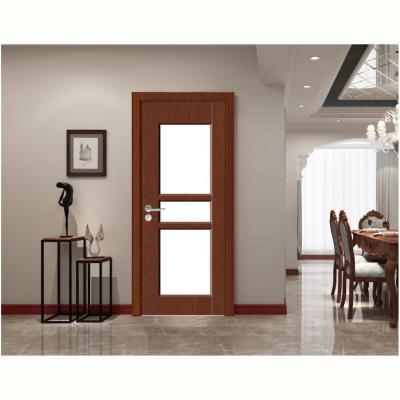 China WPC Waterproof Paint Glass Door for sale