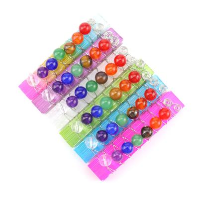 China Wholesale Hand-wound Country Silver Country Factory Nitrite Rectangular Desktop Ornaments Seven Chakra Beads Smooth Natural Crystal for sale