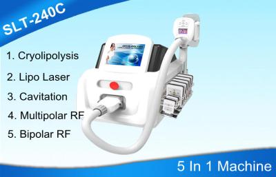 Cina Corpo di crioterapia di Multifuction che scolpisce macchina, laser di Lipo di cavitazione che dimagrisce dispositivo in vendita