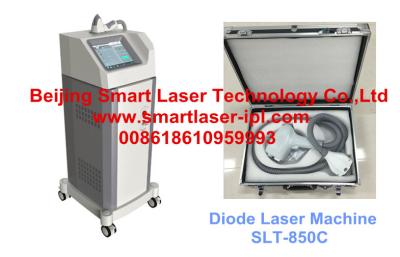 Cina Nessun'attrezzatura di depilazione del laser a diodi di dolore 810nm per il salone di bellezza/clinica/ospedale in vendita