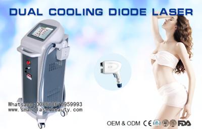 China Triple Wavelenghts Diode Laser Hair Removal Machine / Alexandrite 755nm Diode Laser for sale