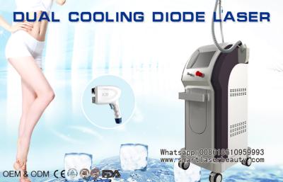 Cina 800w esclude la macchina di depilazione del laser a diodi, attrezzatura di bellezza del laser a diodi 808nm in vendita