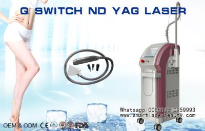 China Multifunction ND YAG Laser Tattoo Removal Machine For Pigment / Freckle Removal for sale