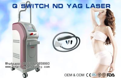 Cina 15Hz macchina per rimozione del tatuaggio, pelle che imbianca, rimozione del laser del ND commutata Q YAG del punto in vendita