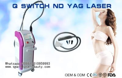 China Powerful ND YAG Laser Tattoo Removal Machine For  / Freckle Removal / Birthmark Removal for sale