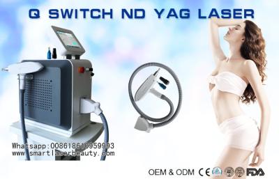 China Portable Q Switched ND YAG Laser Tattoo Removal Machine for sale