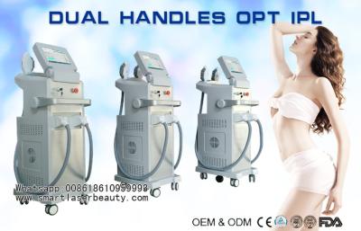 China Professional Elight IPL Hair Removal Equipment , Advanced OPT SHR Elight IPL System for sale