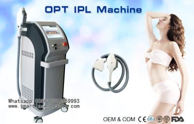 China Vertical E-Light IPL Beauty Machine For Hair Removal , Vascular Removal , Acne Treatment for sale