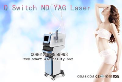 Cina Macchina di rimozione del tatuaggio del laser del ND YAG dello speciale, mini carbonio del laser del commutatore di Q che tonifica dispositivo in vendita