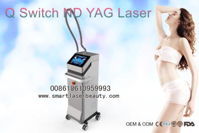 Cina Laser del ND YAG della macchina/Picocure 755nm di rimozione del tatuaggio del laser del ND YAG del commutatore di Q in vendita