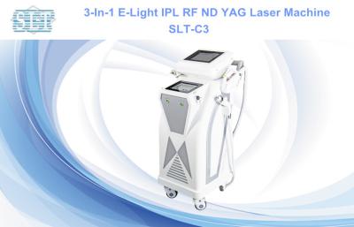 中国 機械を白くする 3In1 ND YAG レーザー E ライト IPL RF 毛の取り外し/皮 販売のため